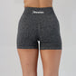 Grey seamless shorts