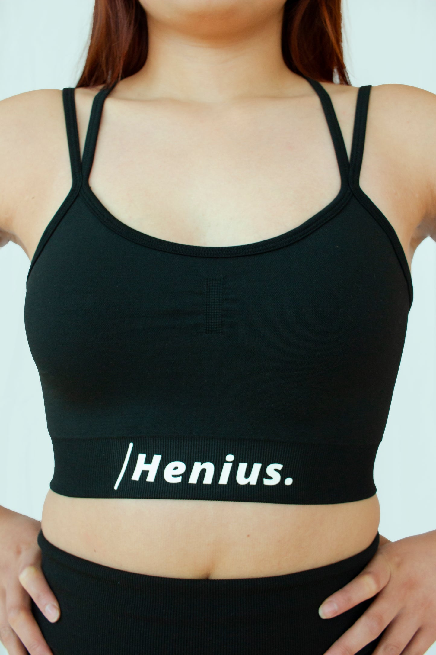 Seamless Sports Bra With Four Support Straps